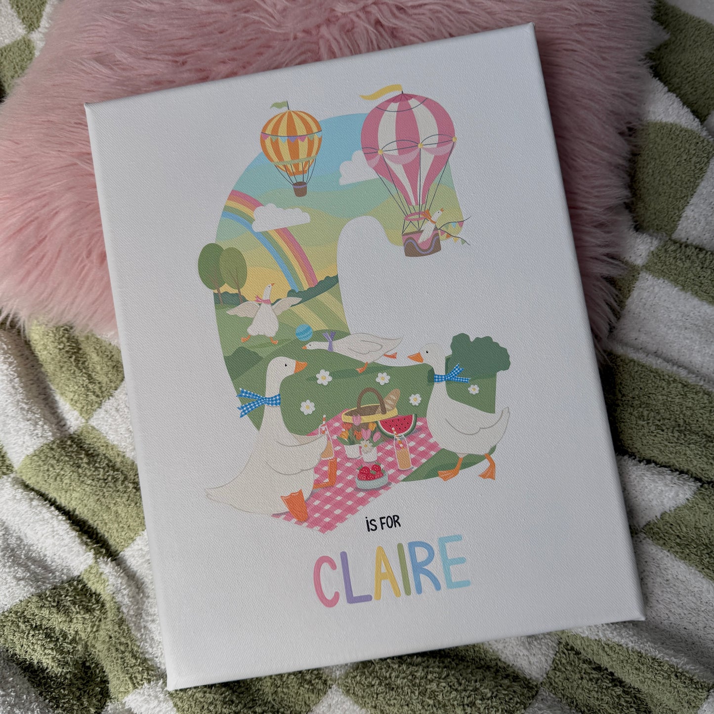 Hand-Painted Personalized Name Artwork