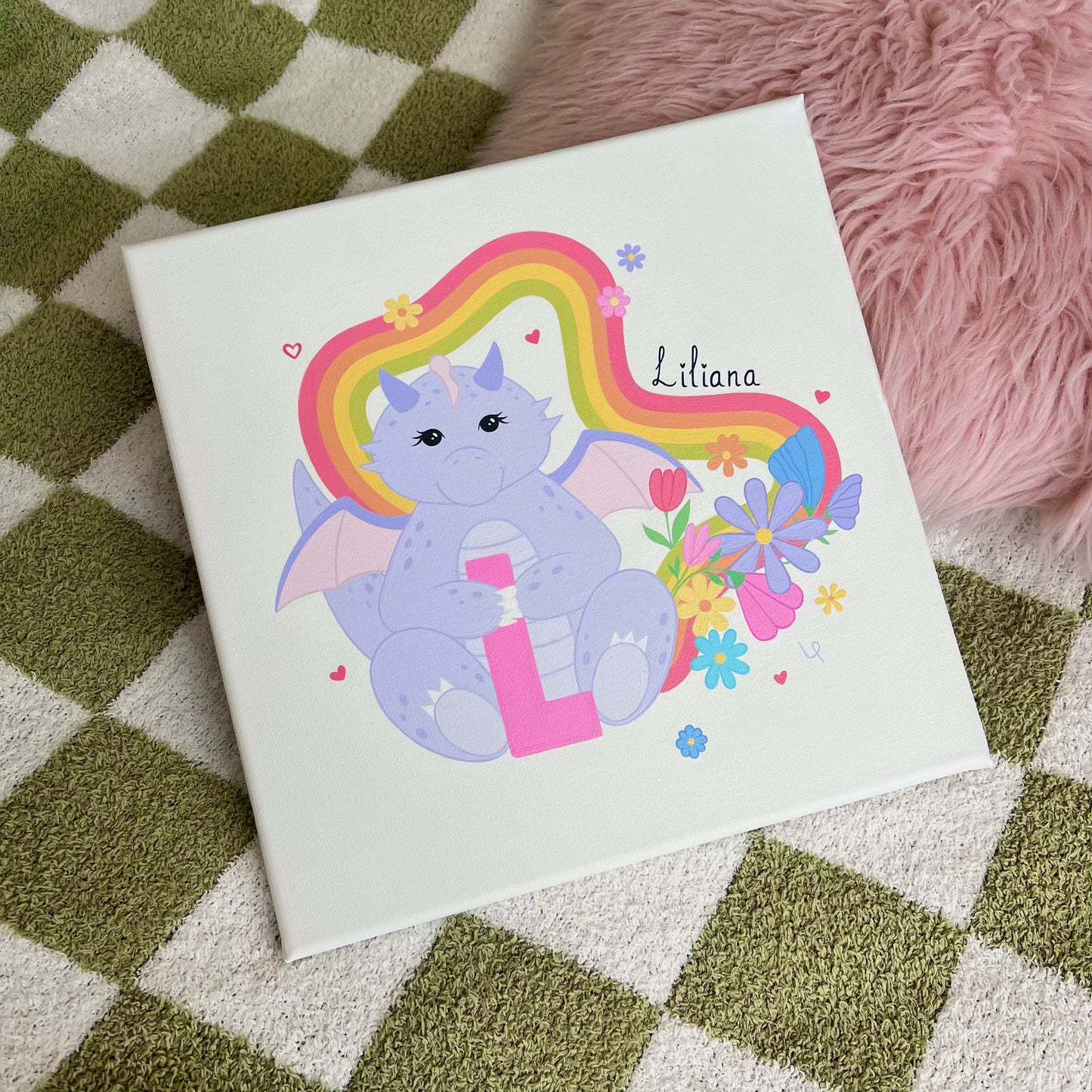 Hand-Painted Personalized Whimsical Creature