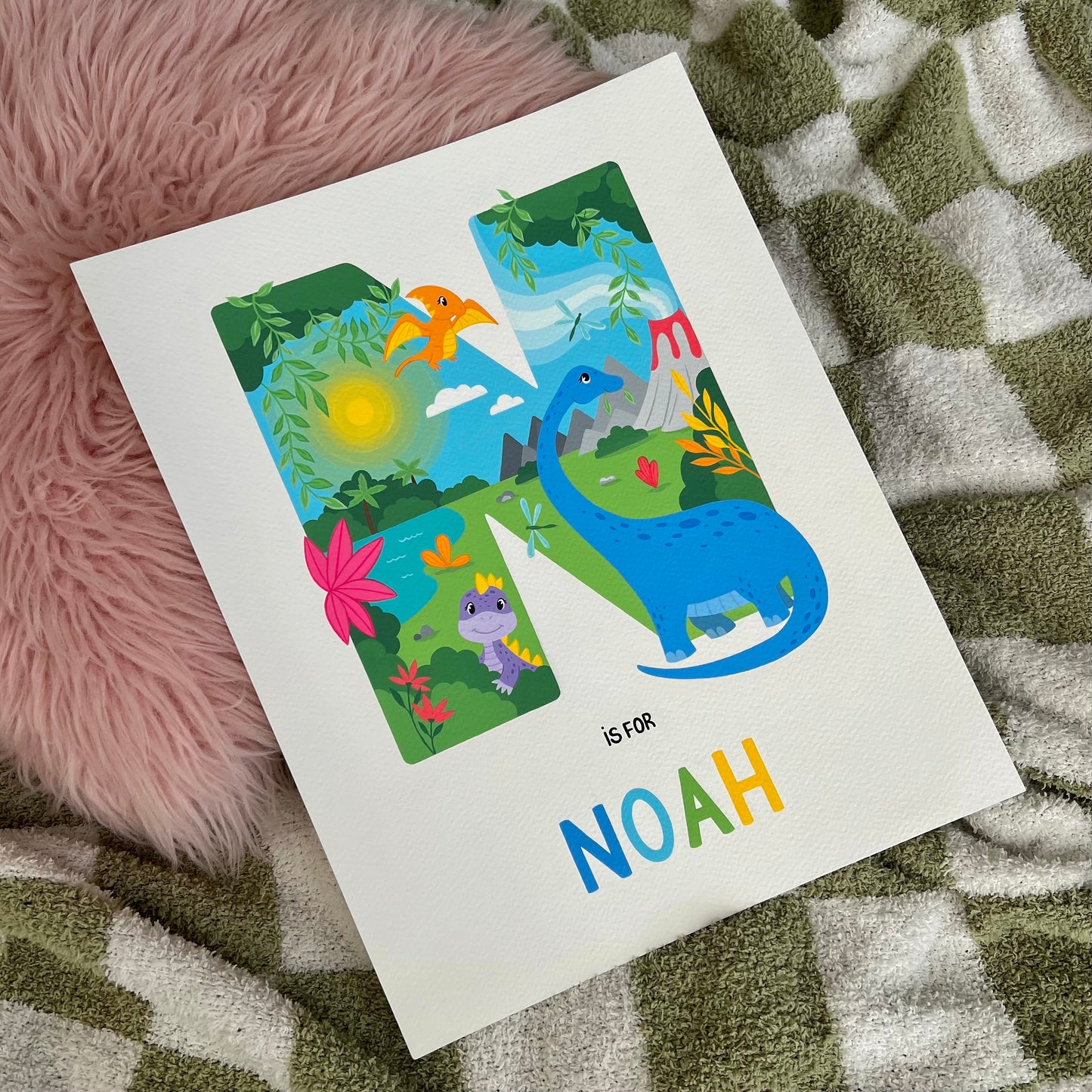 Hand-Painted Personalized Name Artwork