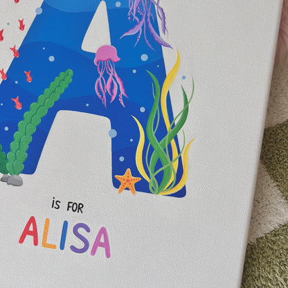 Hand-Painted Personalized Name Artwork