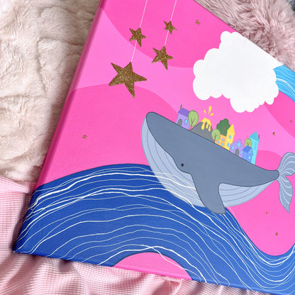 Whale of Dreams - 20x16" Original Acrylic Painting